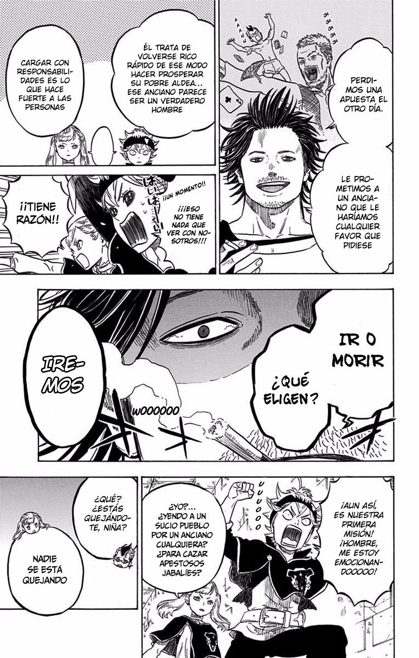 Read Black Clover es Manga Online