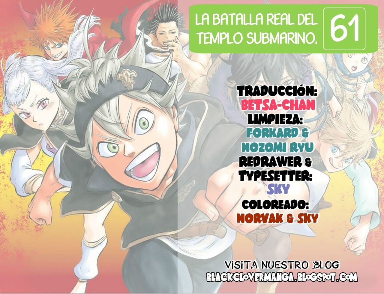 Read Black Clover es Manga Online