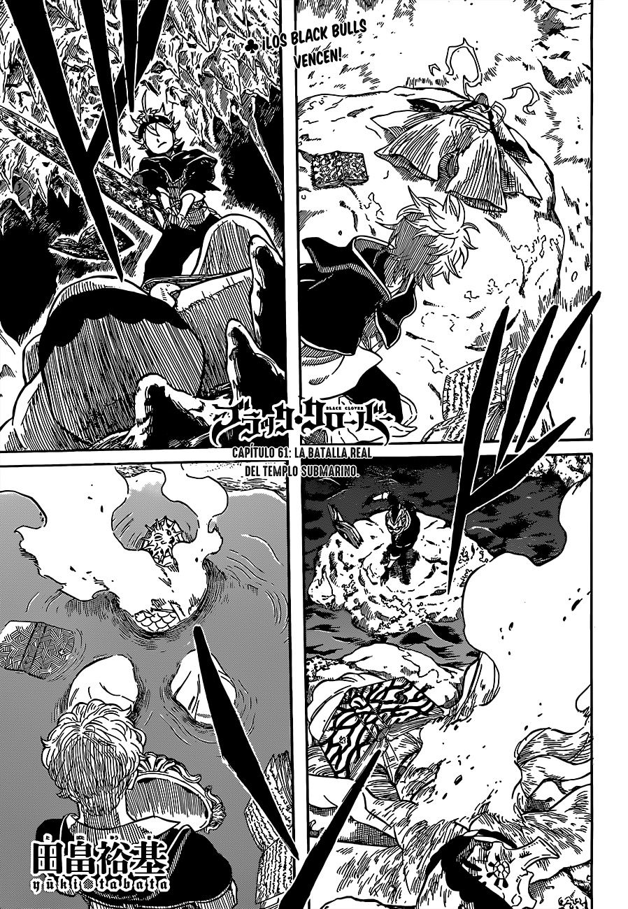 Read Black Clover es Manga Online