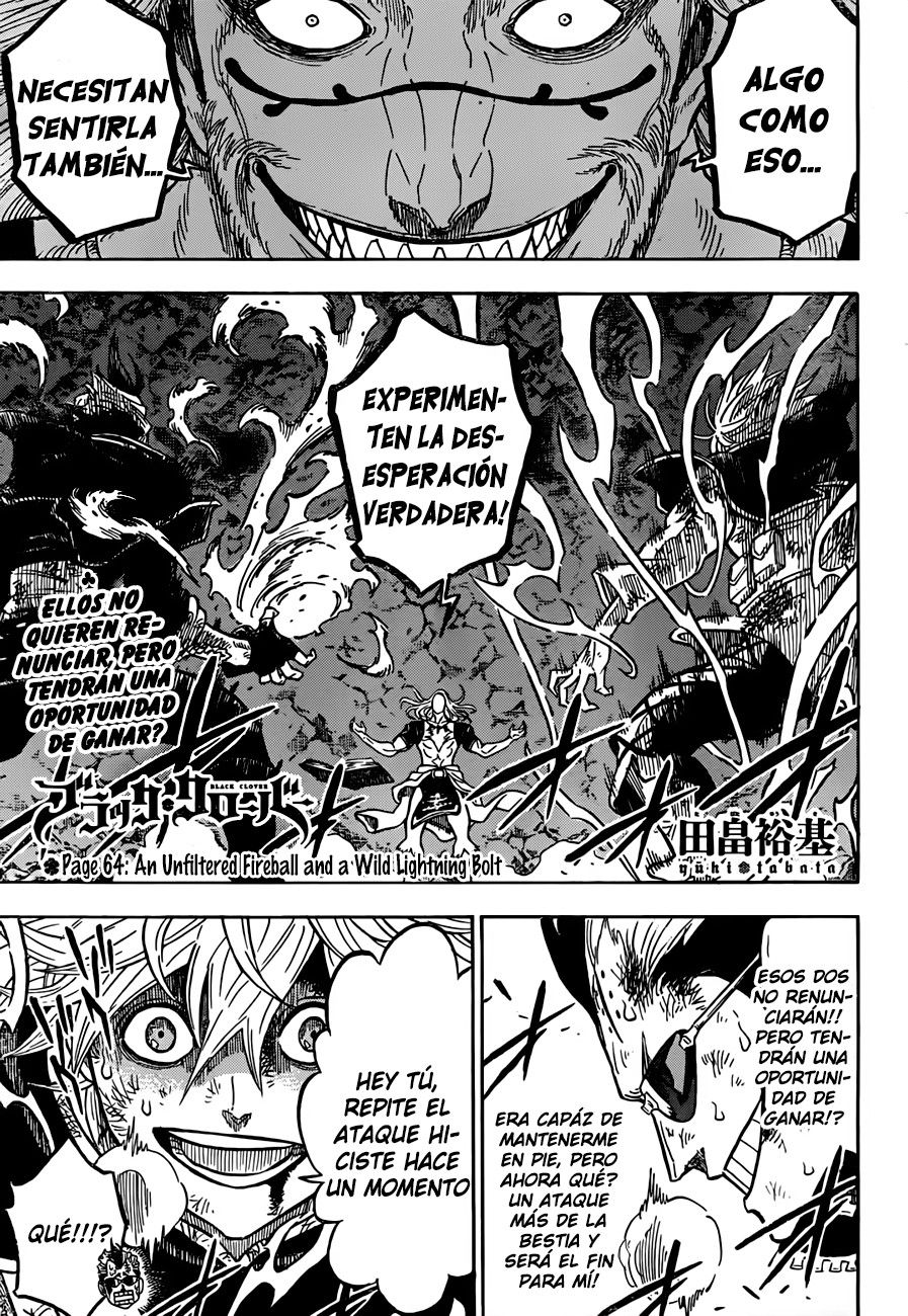 Read Black Clover es Manga Online