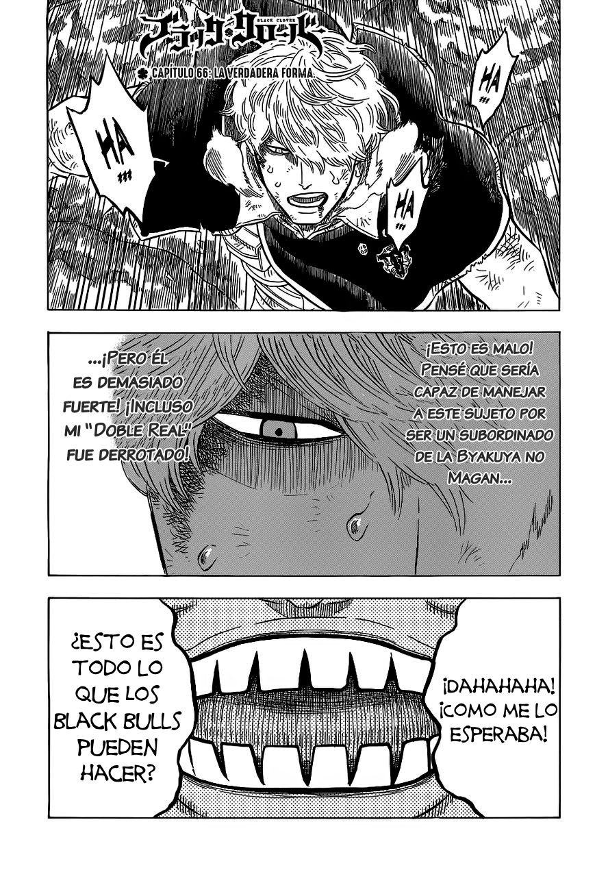 Read Black Clover es Manga Online