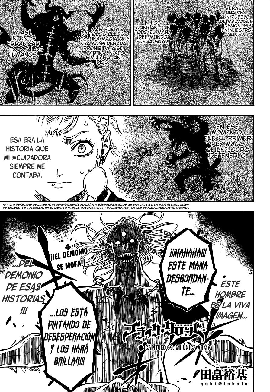 Read Black Clover es Manga Online