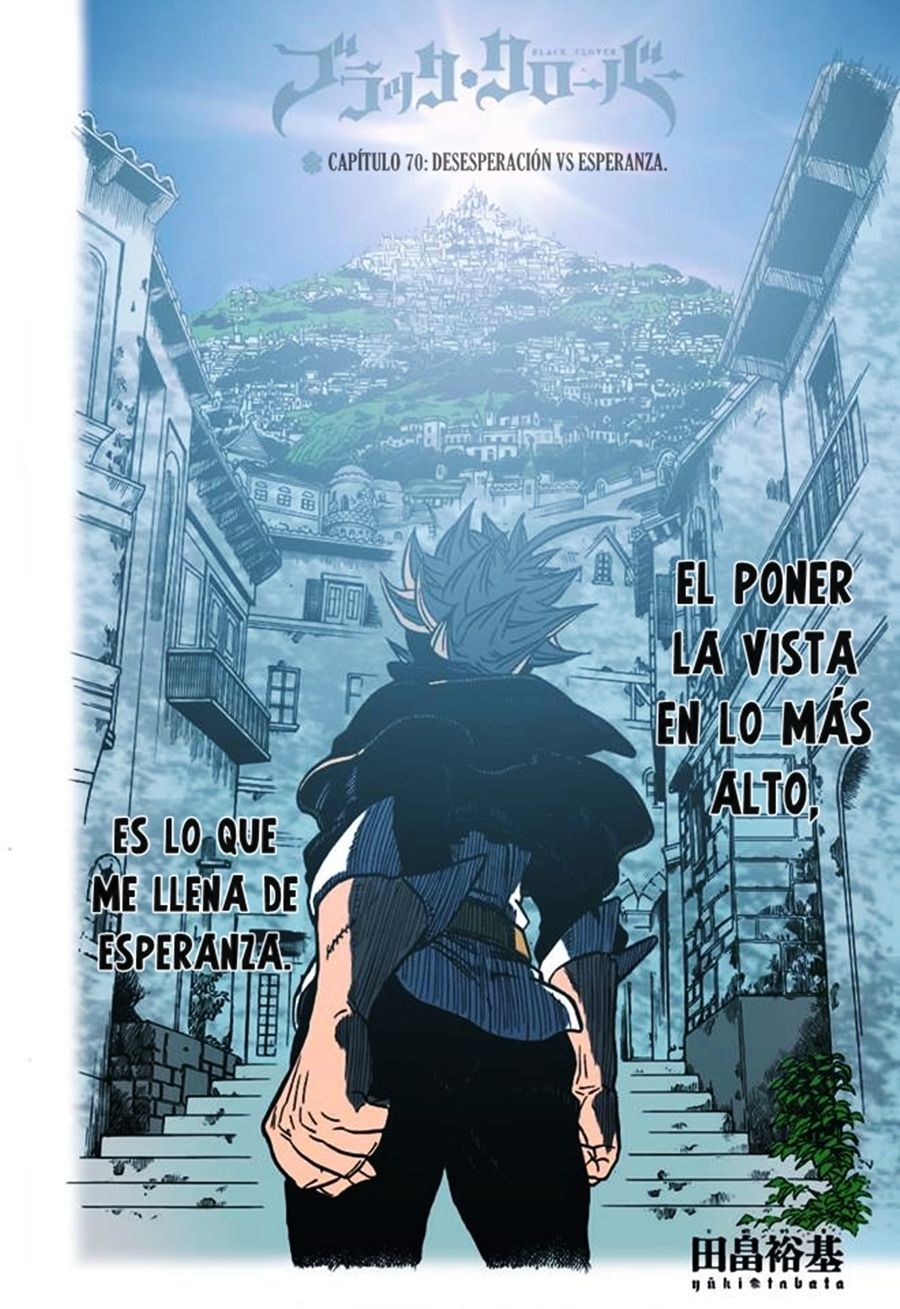 Read Black Clover es Manga Online