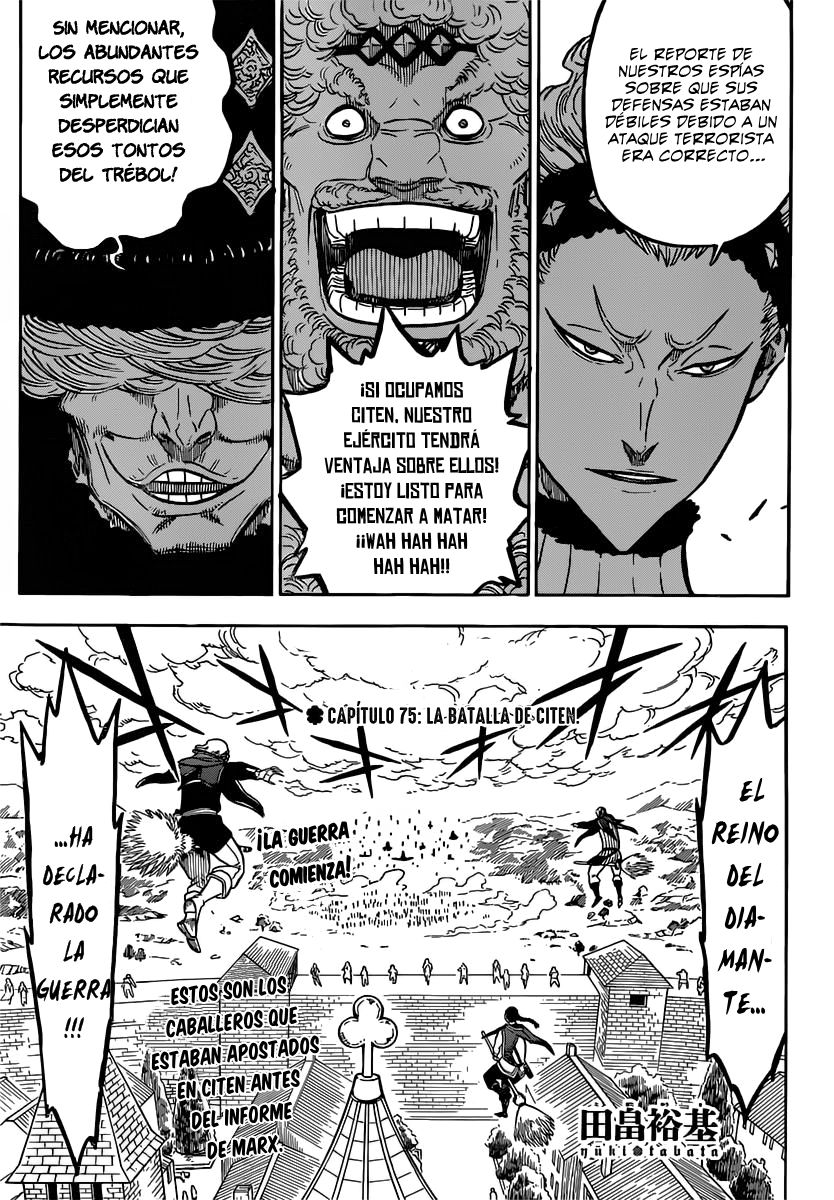 Read Black Clover es Manga Online