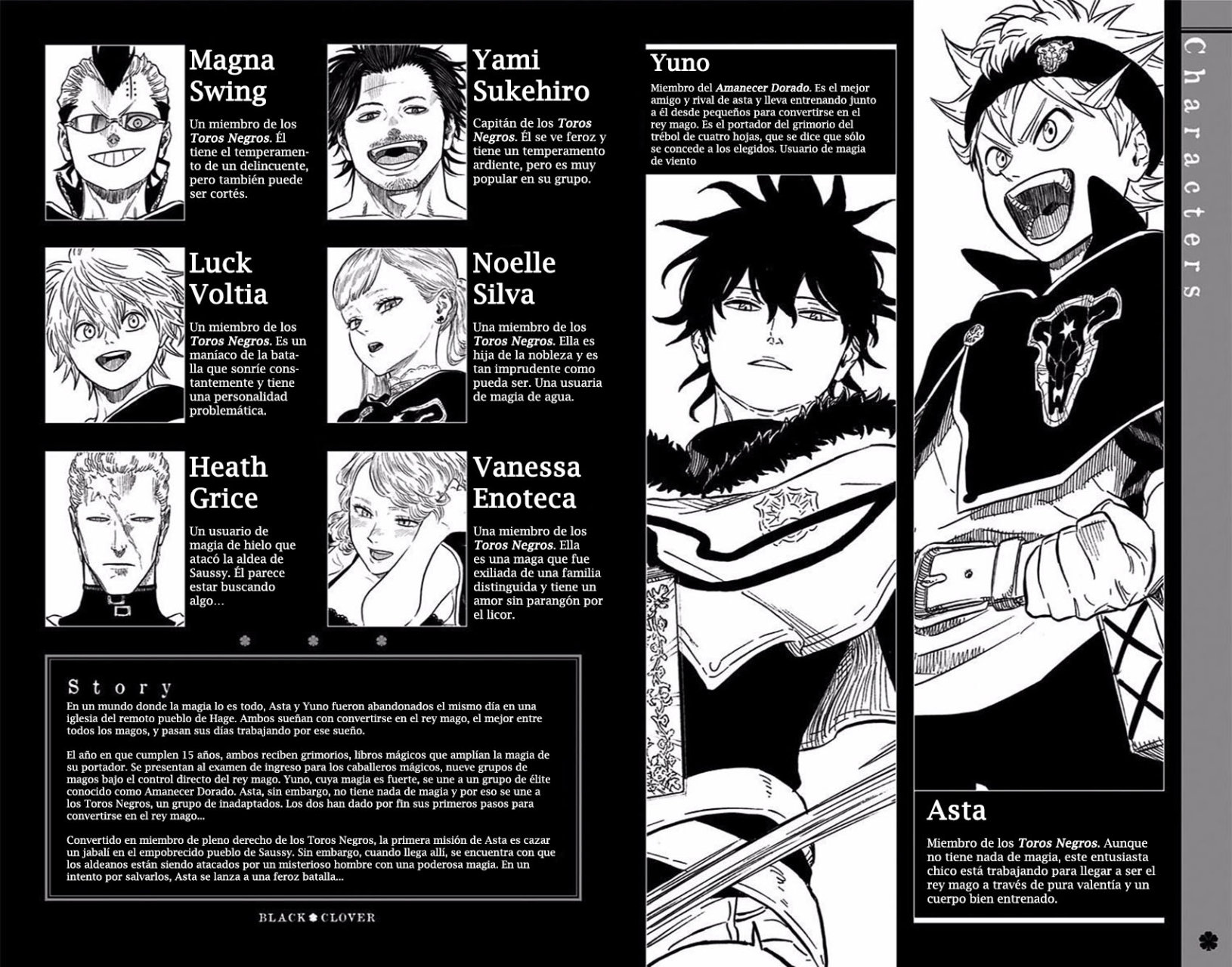 Read Black Clover es Manga Online