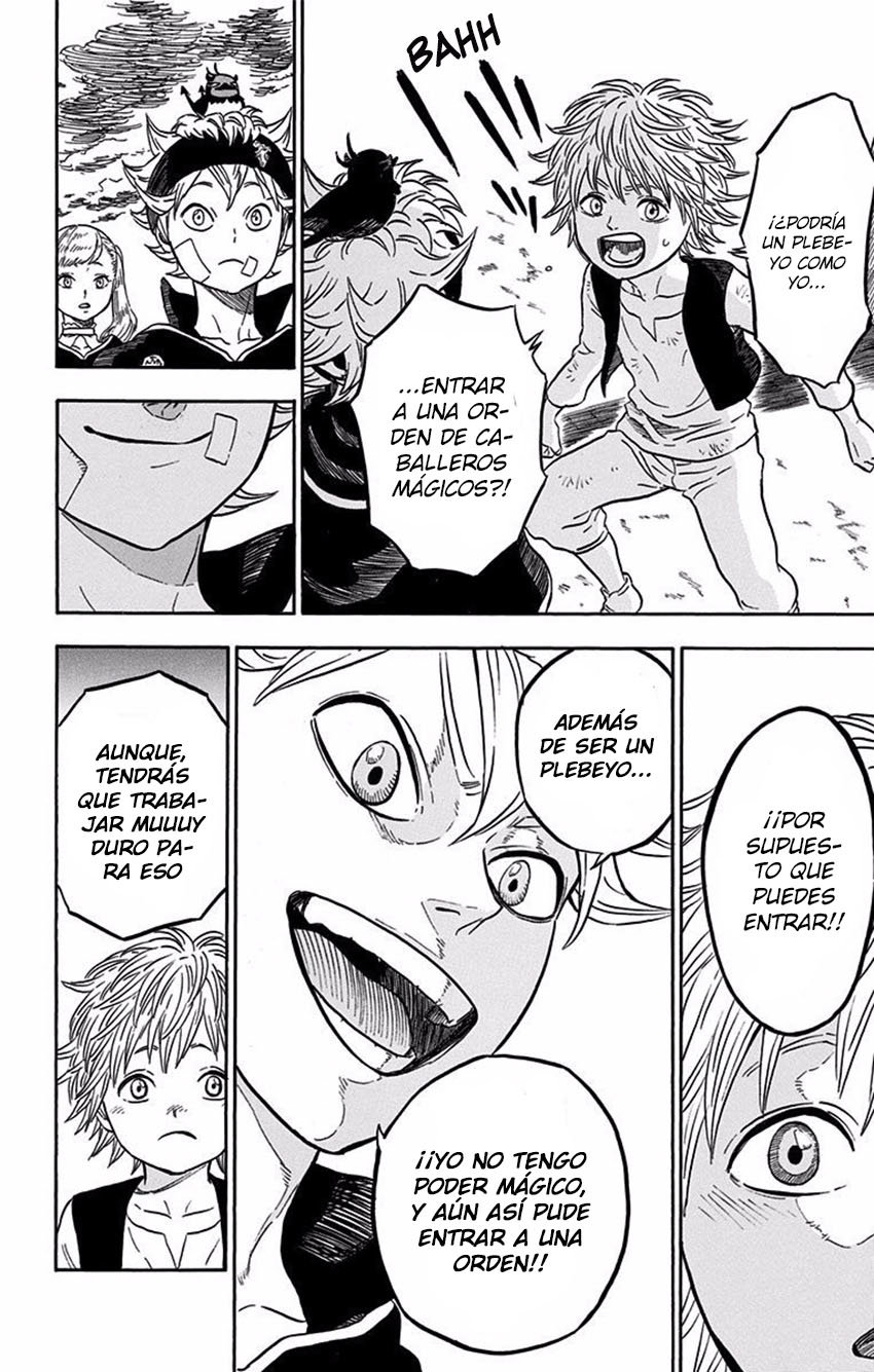 Read Black Clover es Manga Online