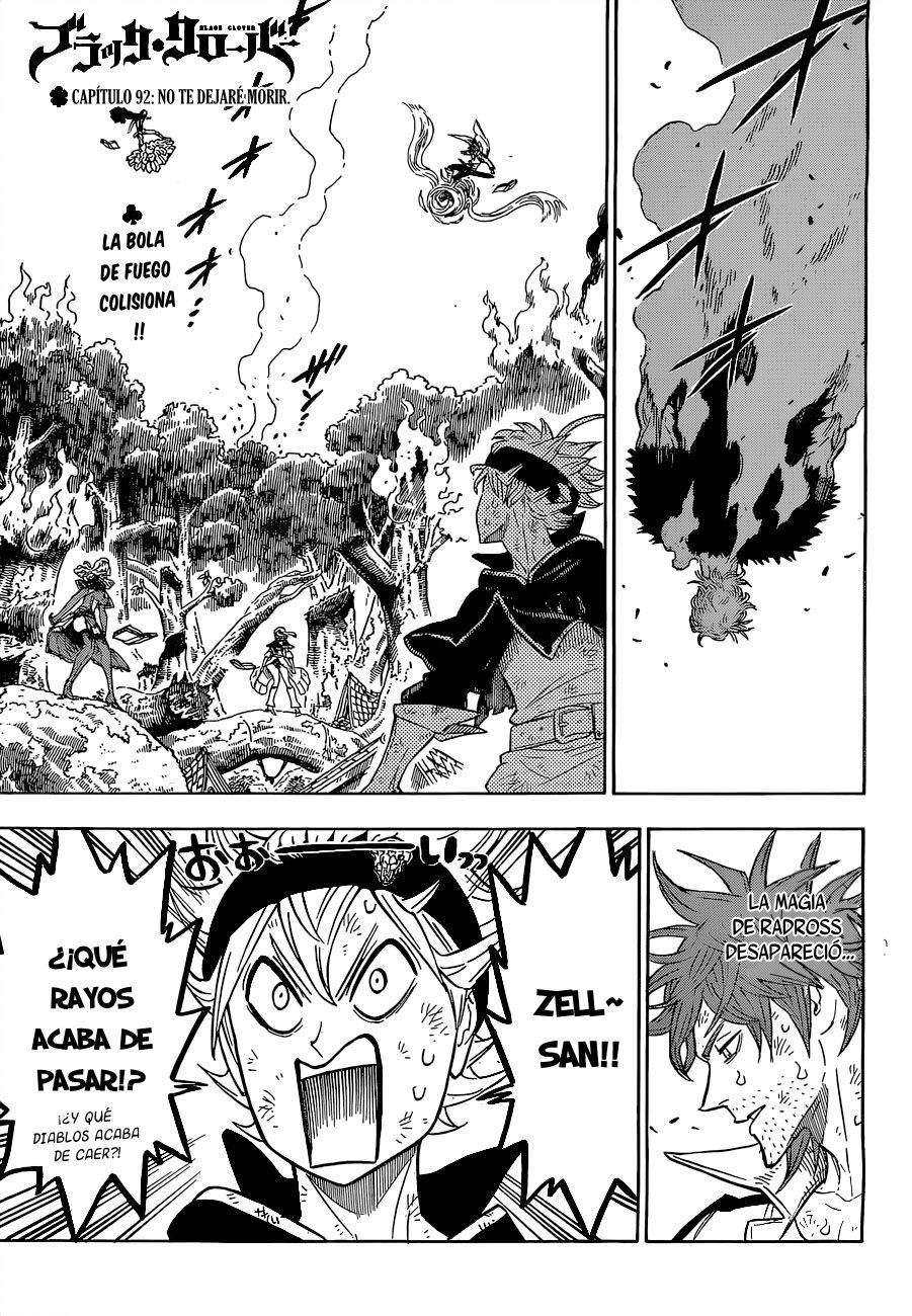 Read Black Clover es Manga Online