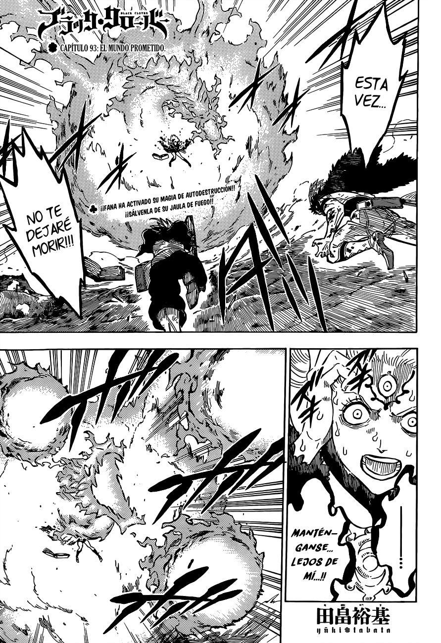 Read Black Clover es Manga Online