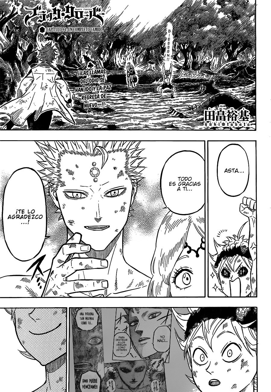 Read Black Clover es Manga Online