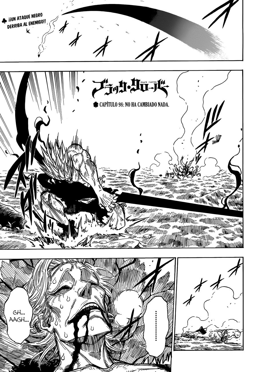 Read Black Clover es Manga Online