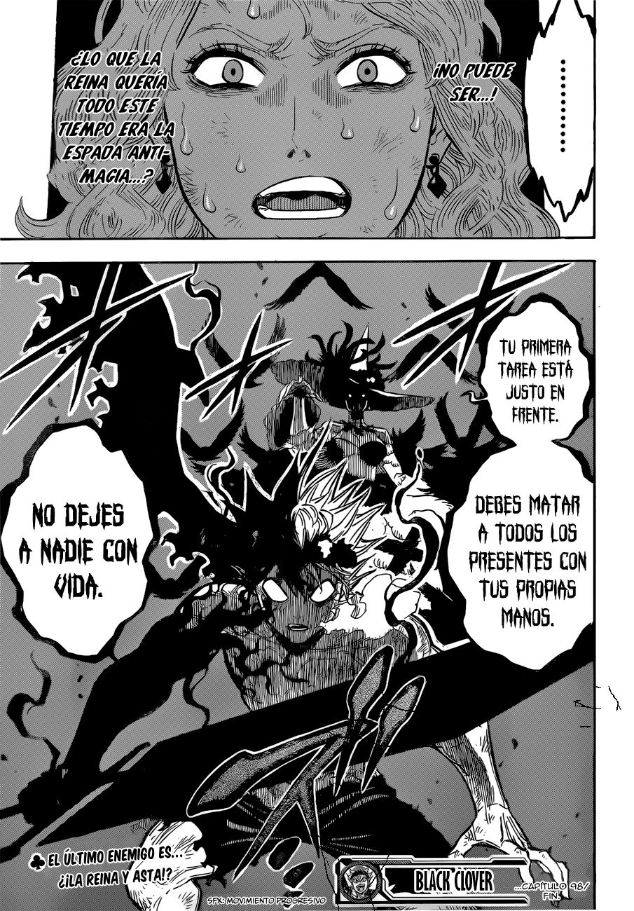 Read Black Clover es Manga Online