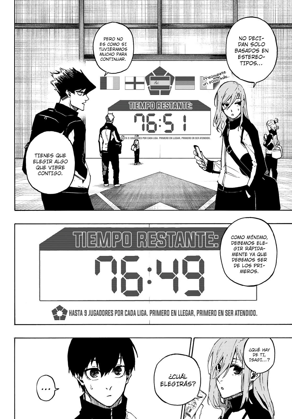 Read Blue Lock es Manga Online