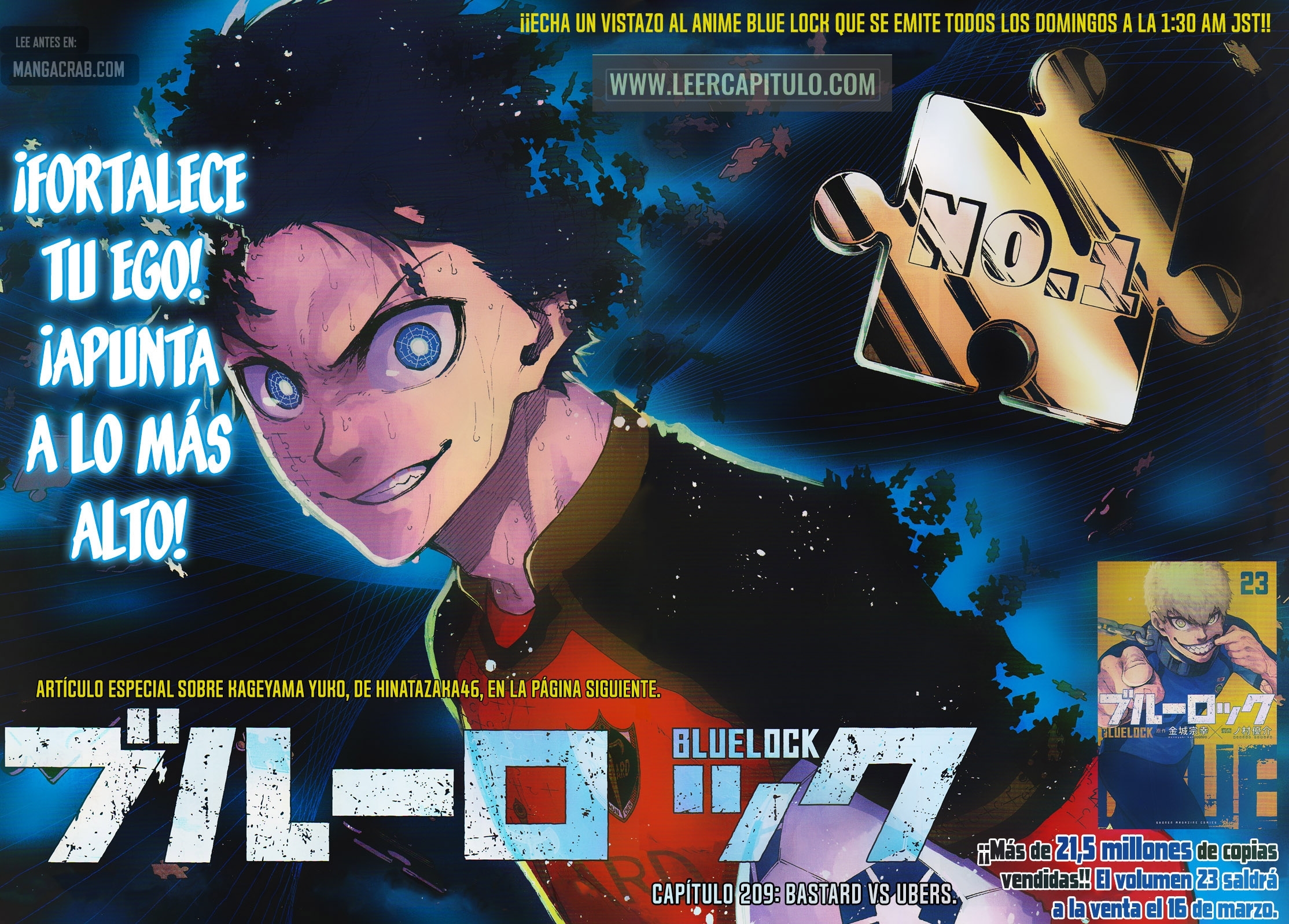 Read Blue Lock es Manga Online