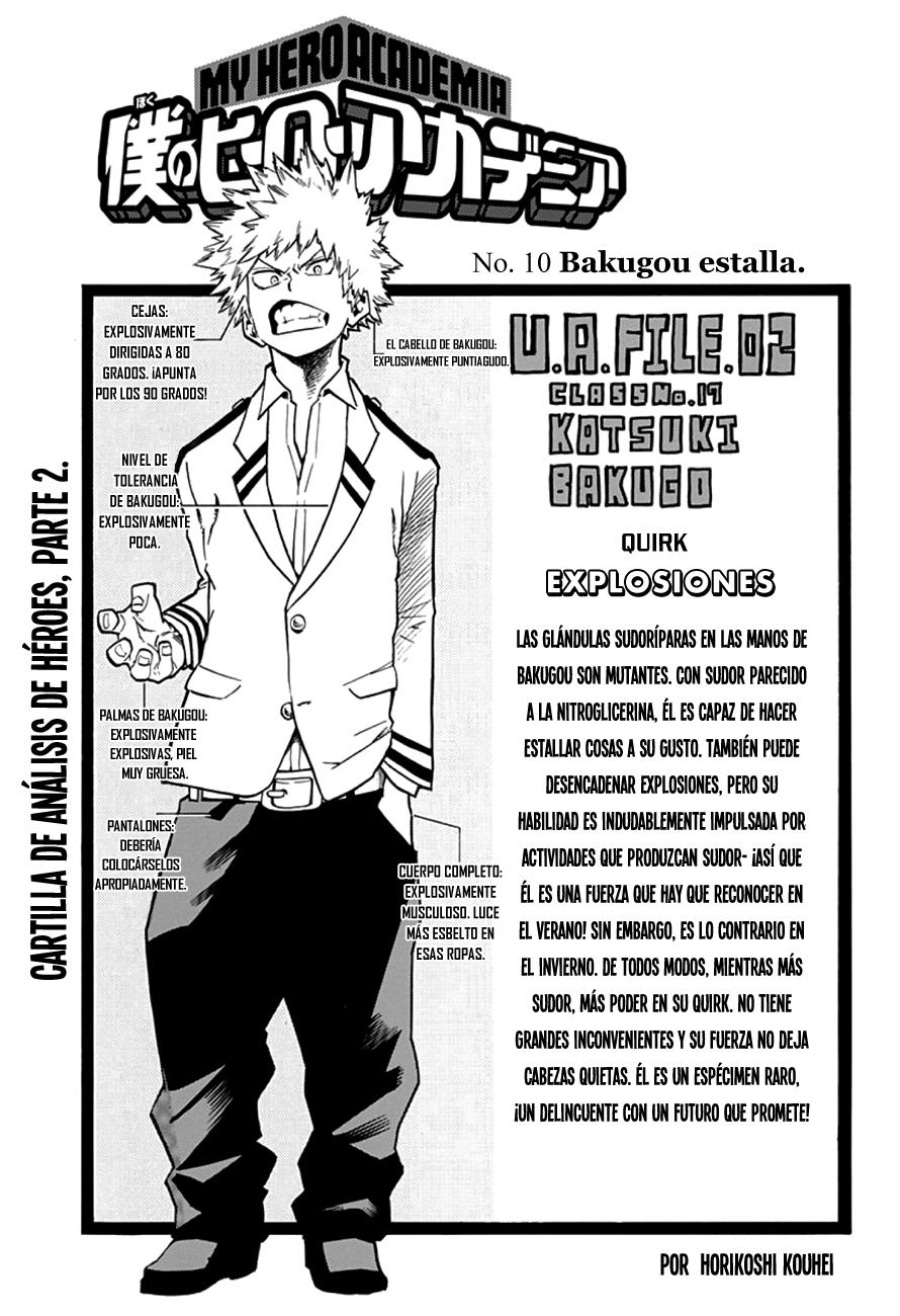 Read Boku no Hero Academia es Manga Online