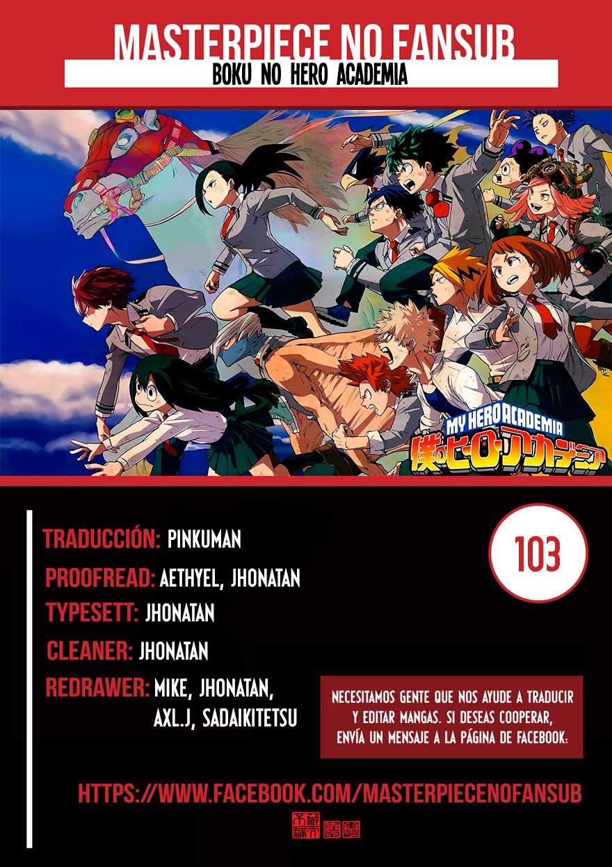 Read Boku no Hero Academia es Manga Online