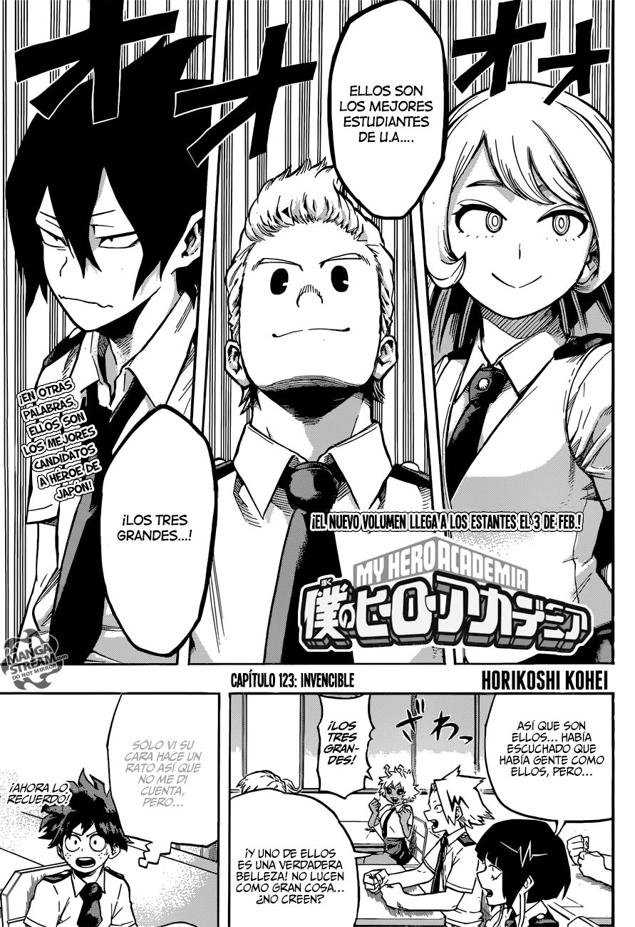 Read Boku no Hero Academia es Manga Online