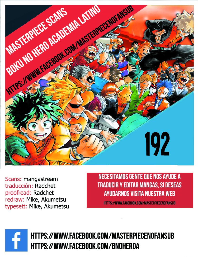 Read Boku no Hero Academia es Manga Online