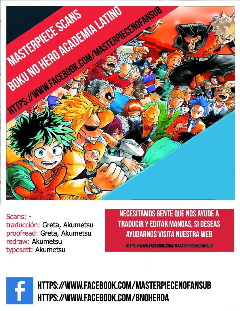 Read Boku no Hero Academia es Manga Online