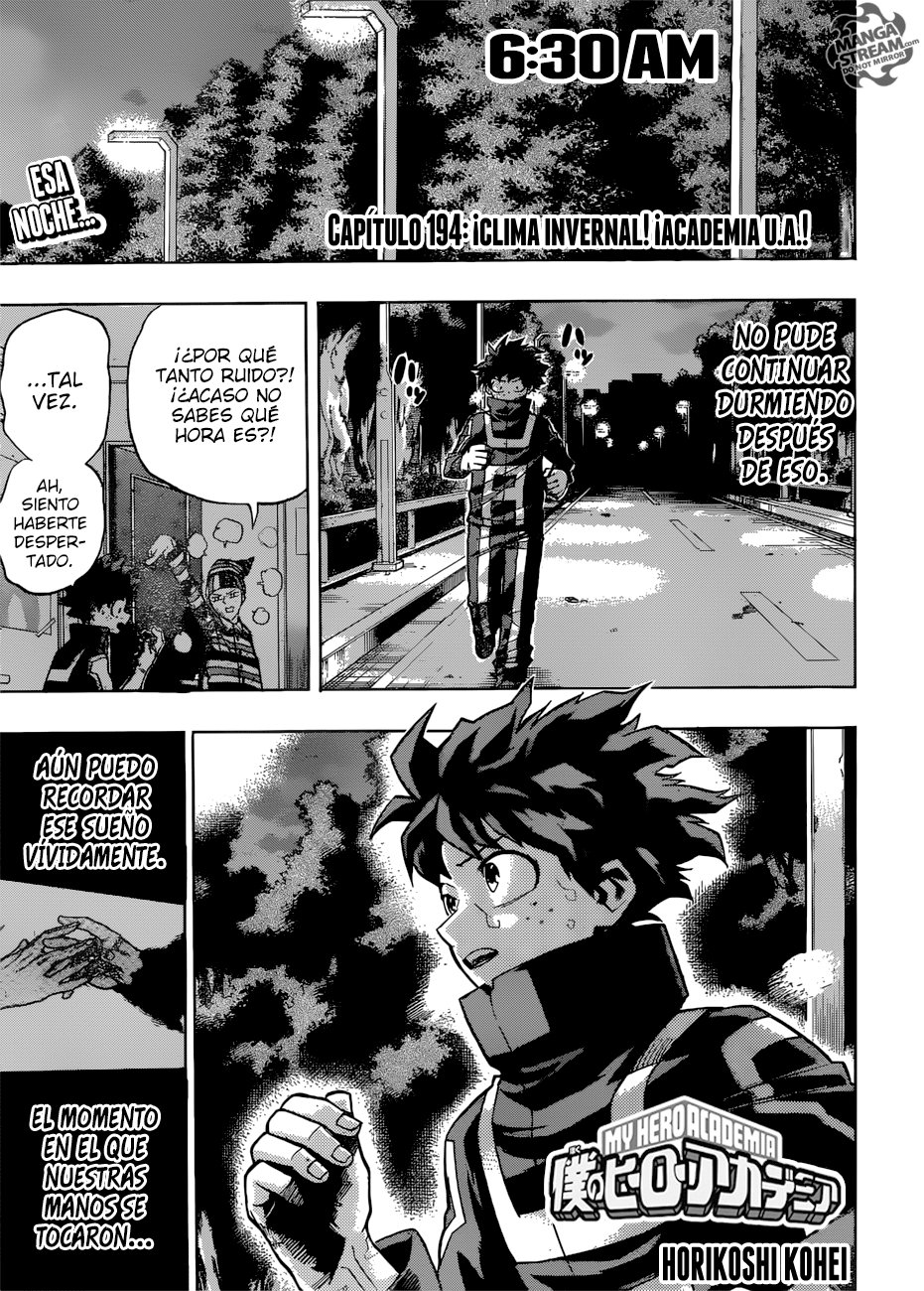 Read Boku no Hero Academia es Manga Online