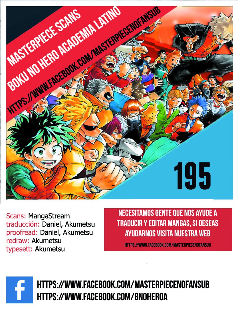 Read Boku no Hero Academia es Manga Online