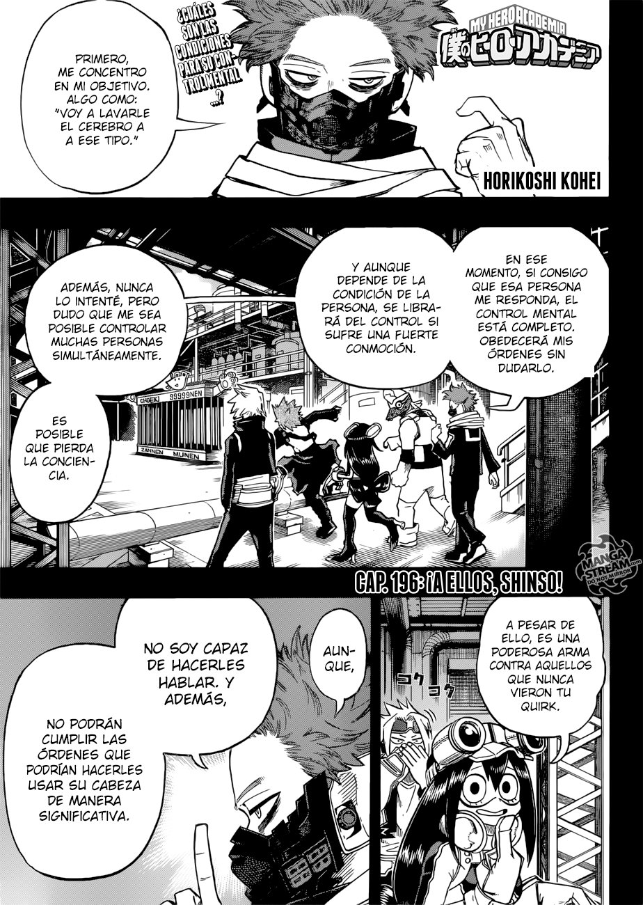 Read Boku no Hero Academia es Manga Online
