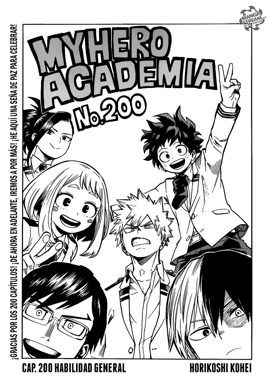 Read Boku no Hero Academia es Manga Online
