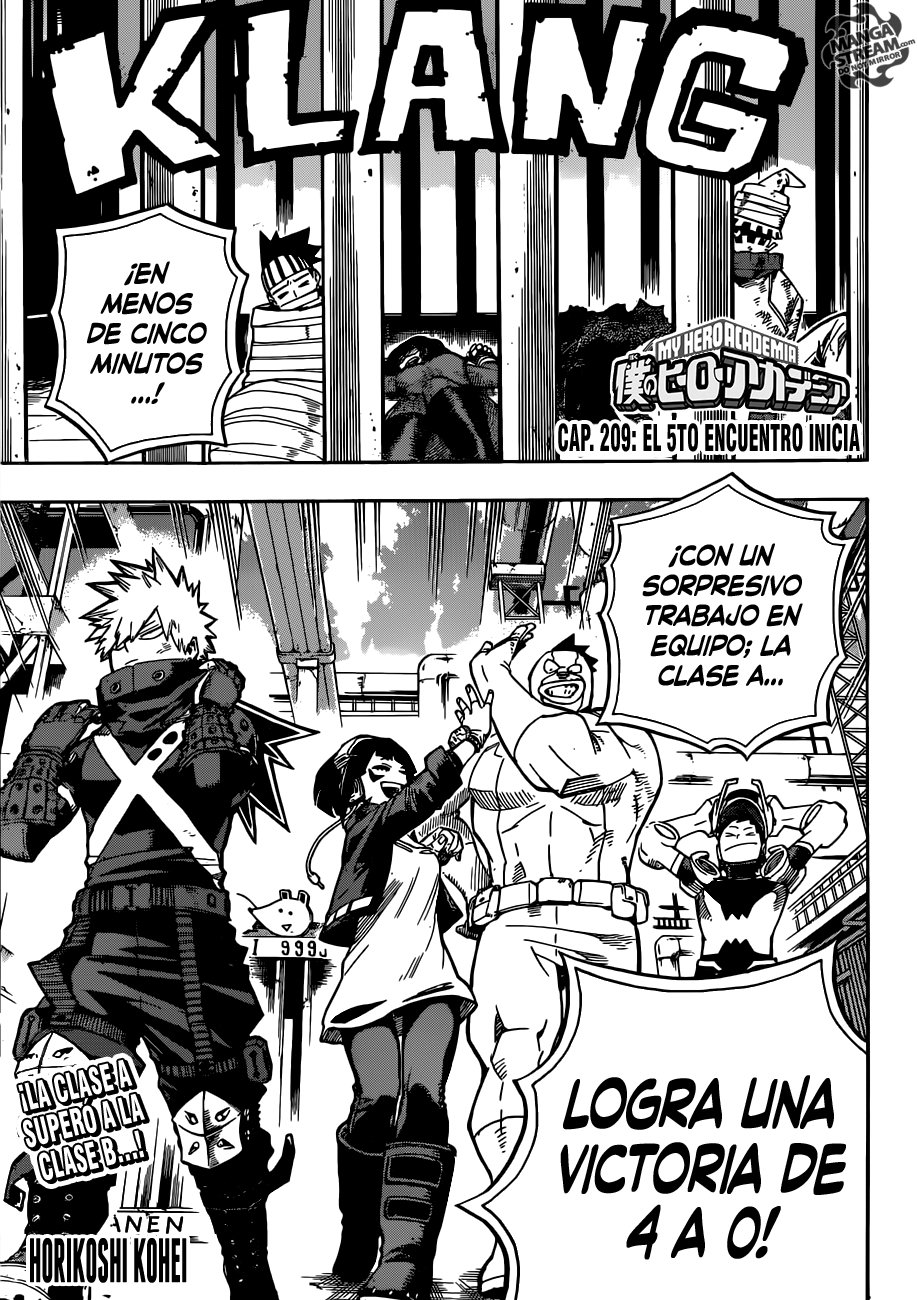 Read Boku no Hero Academia es Manga Online