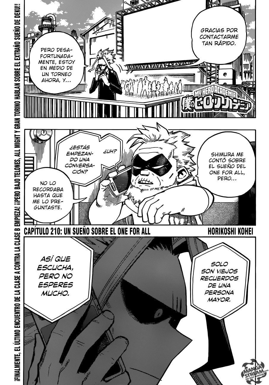 Read Boku no Hero Academia es Manga Online