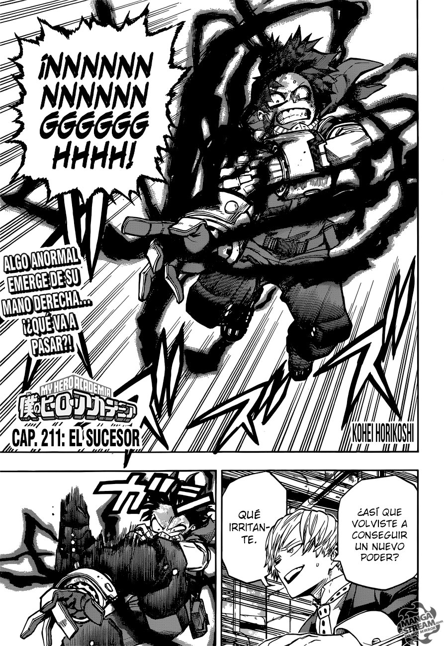 Read Boku no Hero Academia es Manga Online