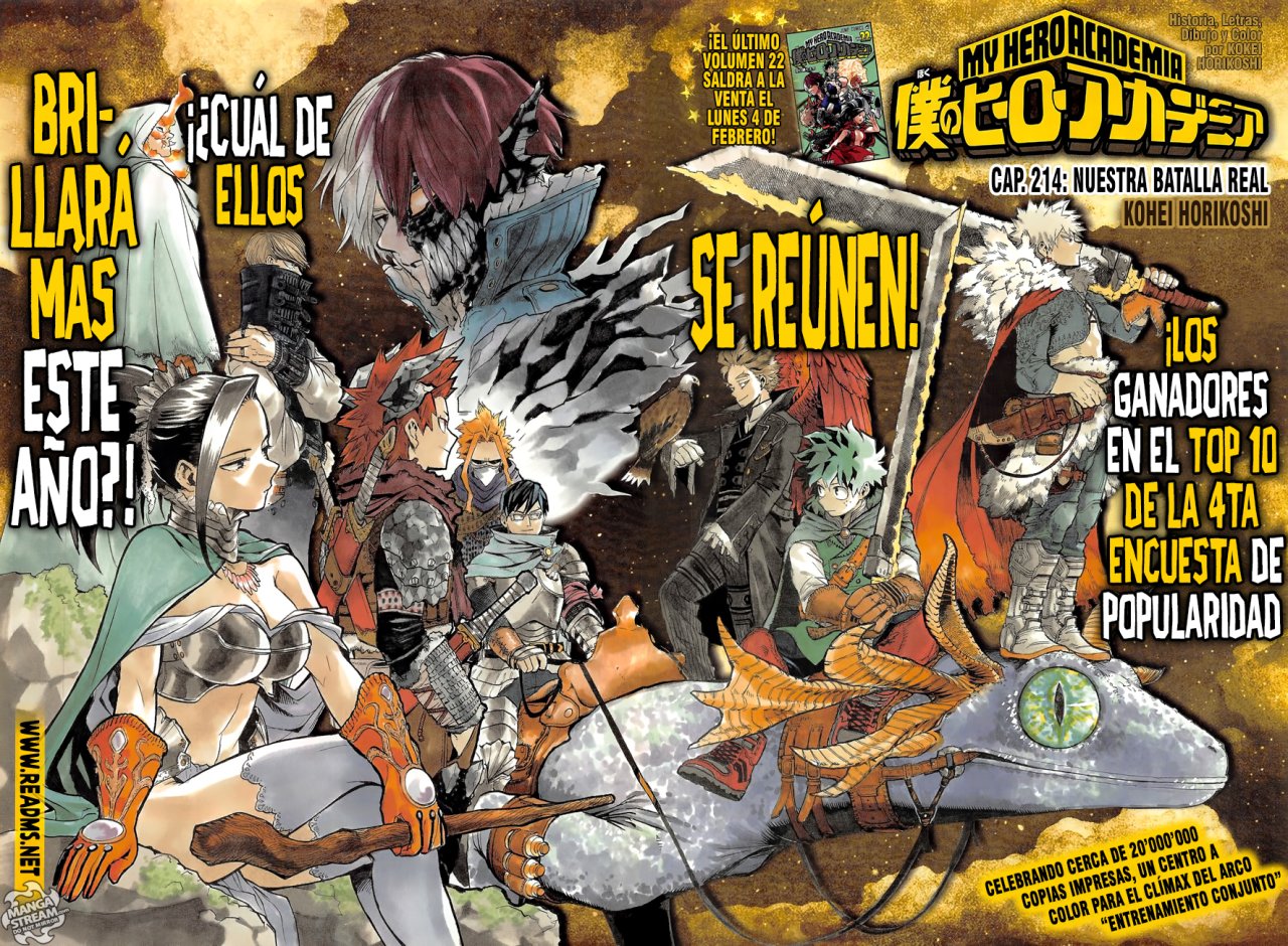 Read Boku no Hero Academia es Manga Online