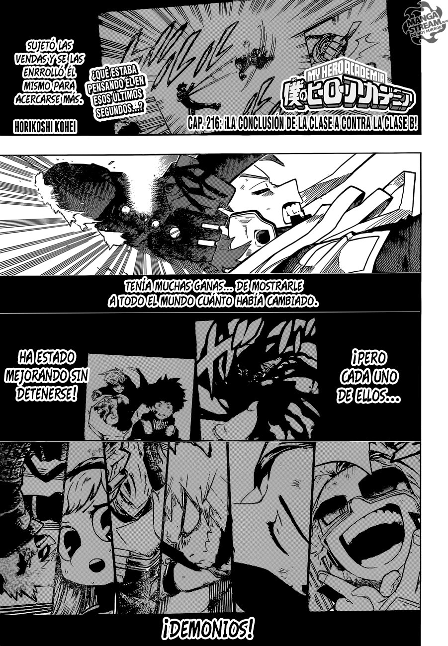 Read Boku no Hero Academia es Manga Online