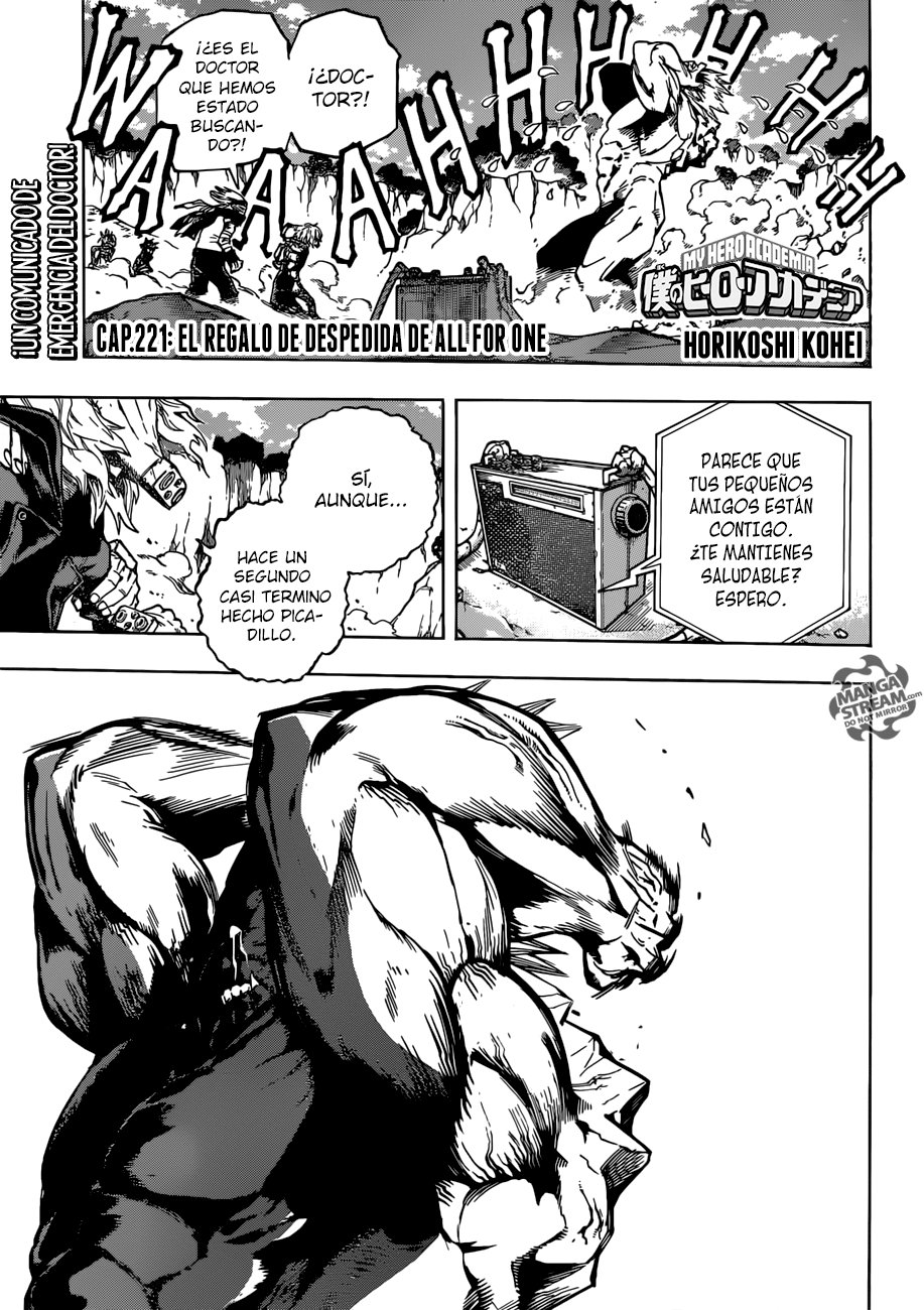 Read Boku no Hero Academia es Manga Online