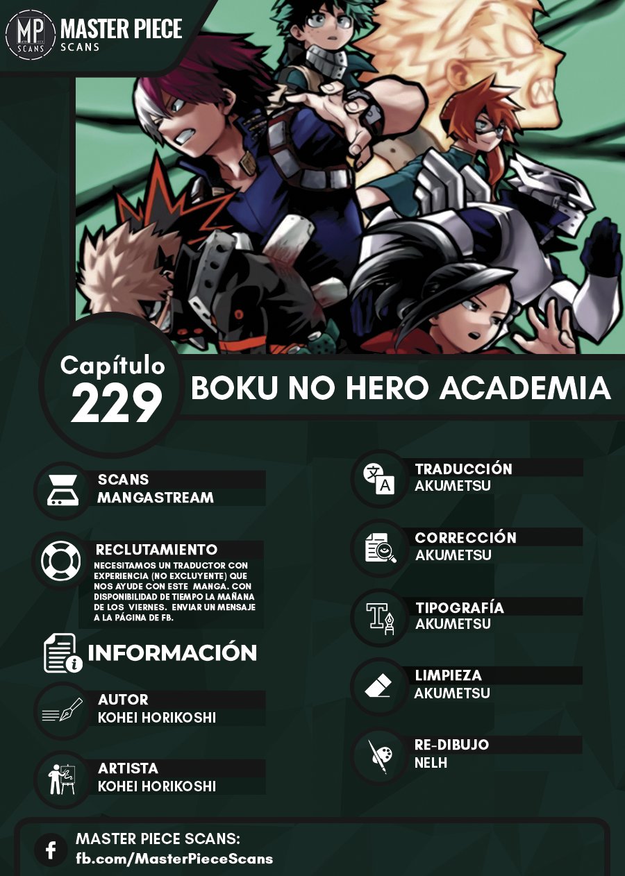 Read Boku no Hero Academia es Manga Online