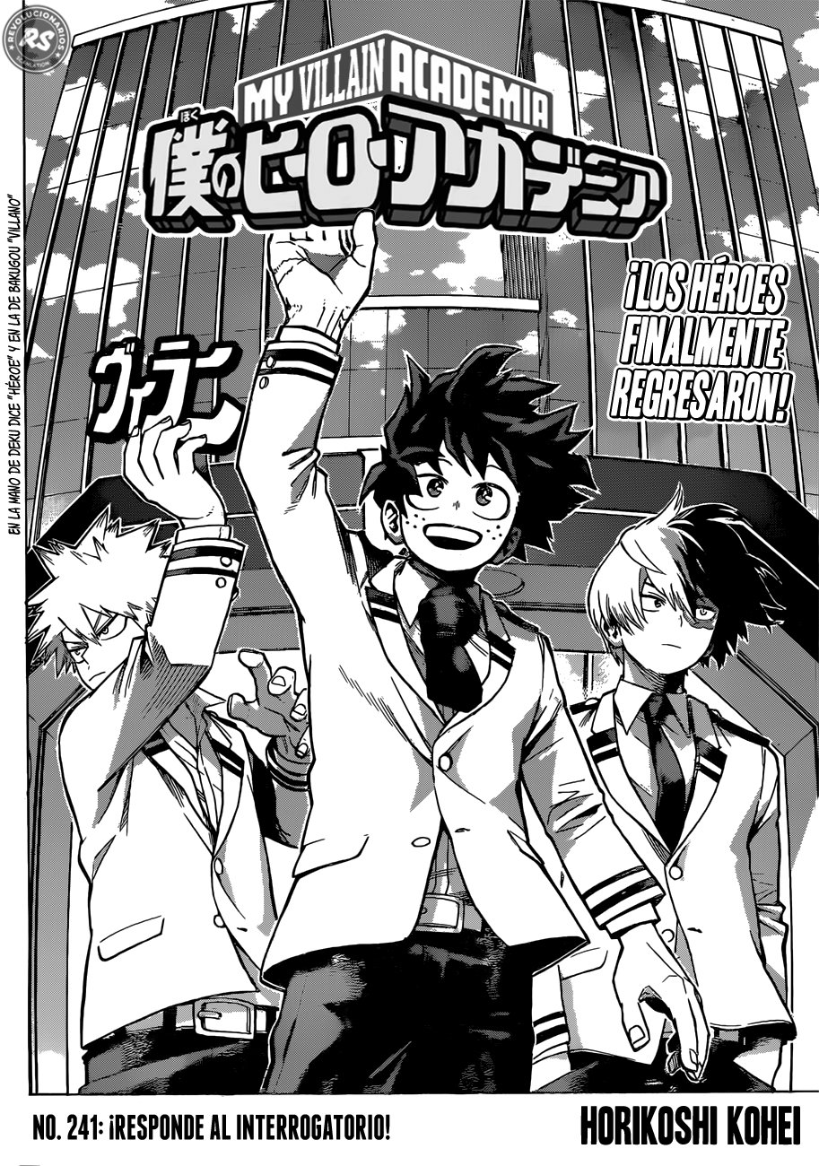 Read Boku no Hero Academia es Manga Online