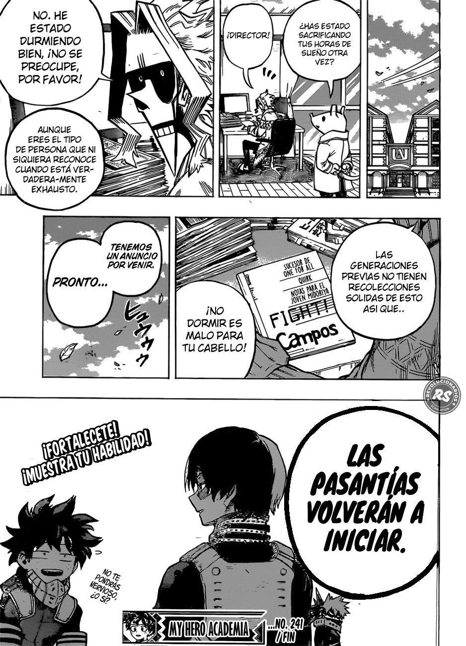 Read Boku no Hero Academia es Manga Online