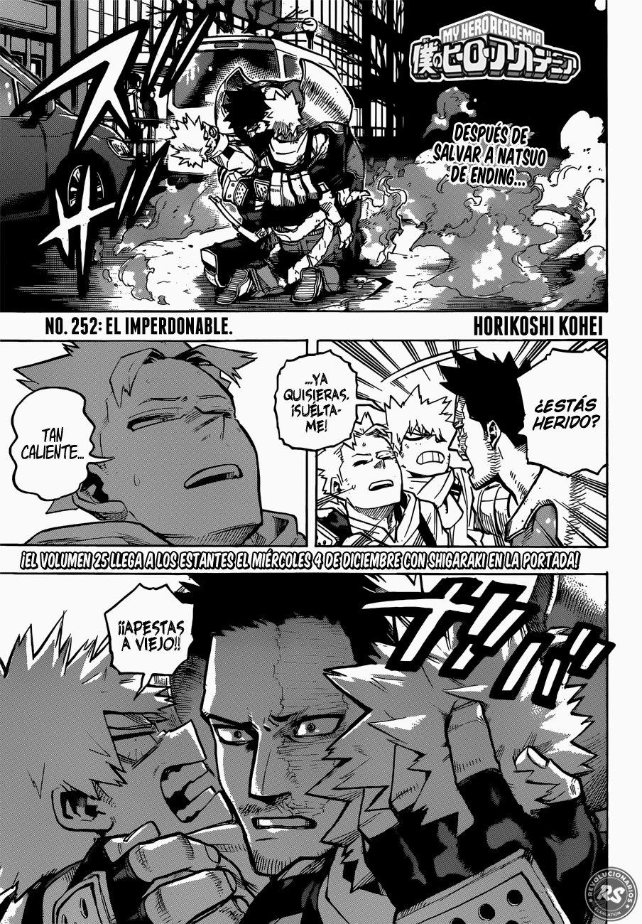 Read Boku no Hero Academia es Manga Online
