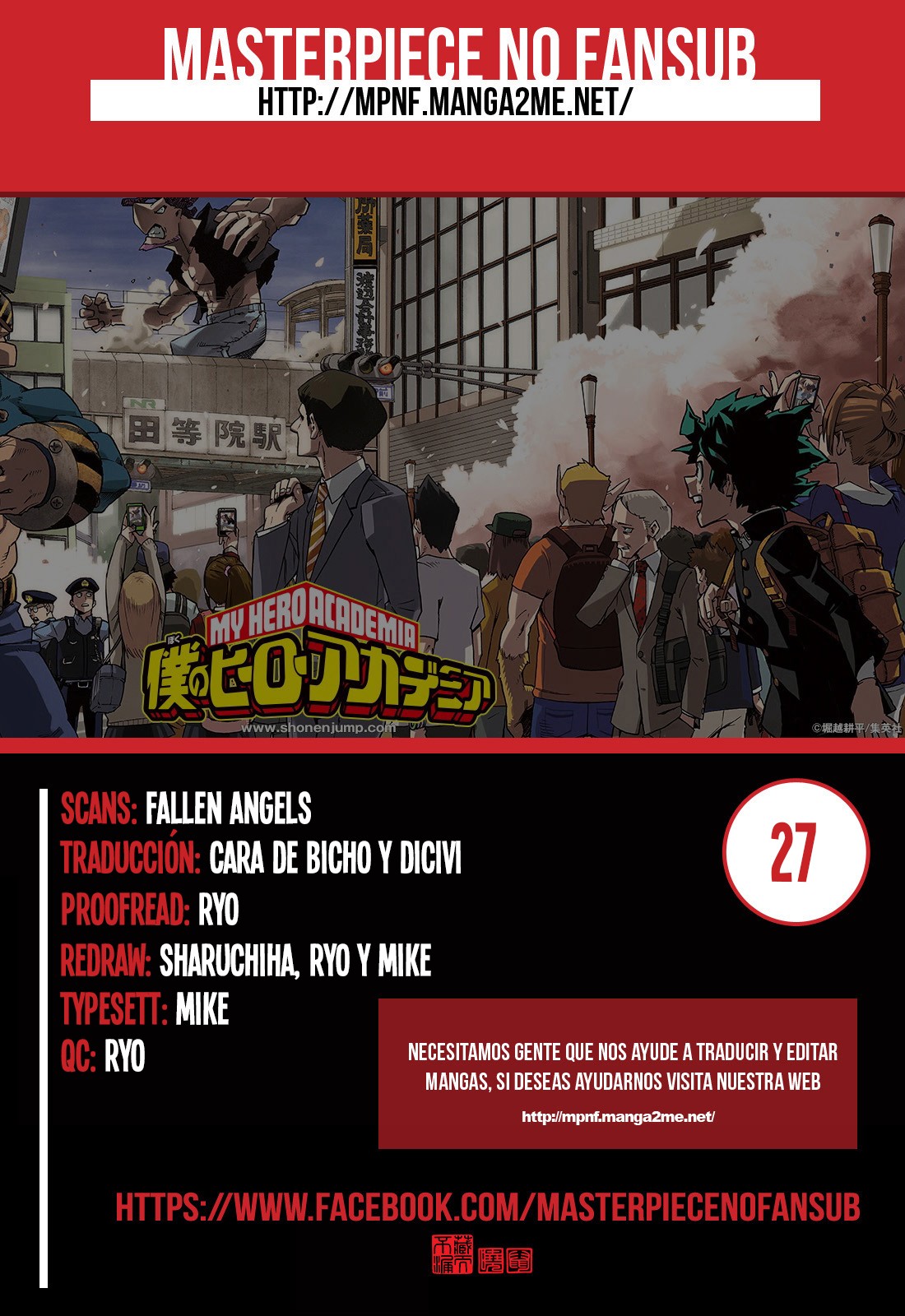 Read Boku no Hero Academia es Manga Online