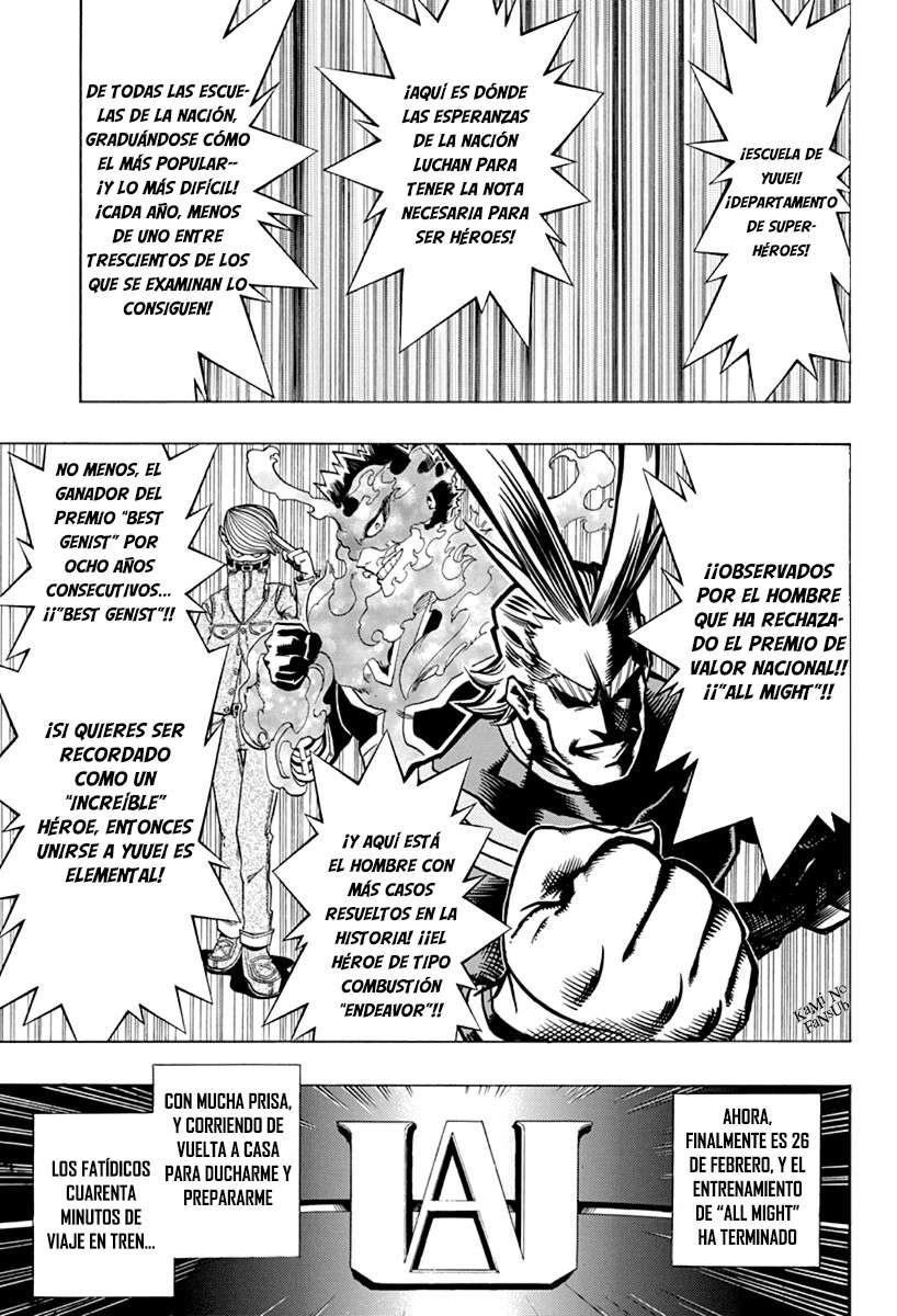 Read Boku no Hero Academia es Manga Online