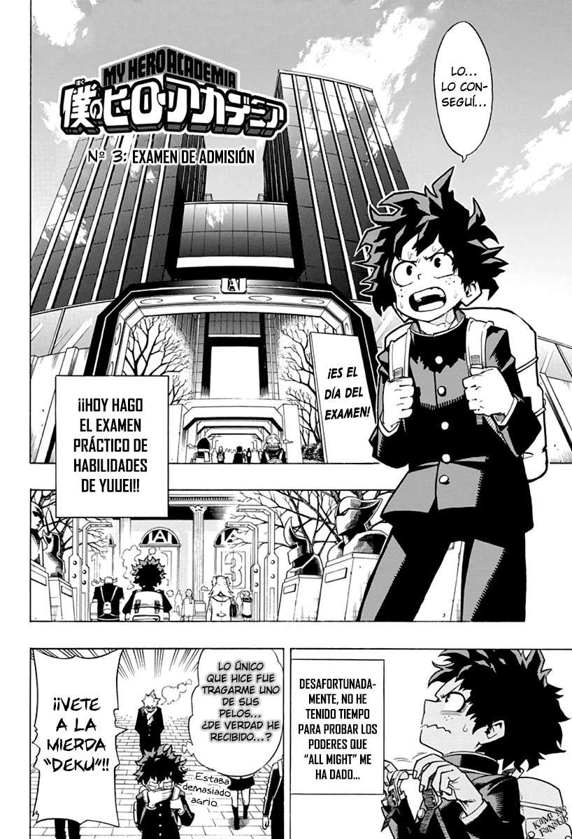 Read Boku no Hero Academia es Manga Online