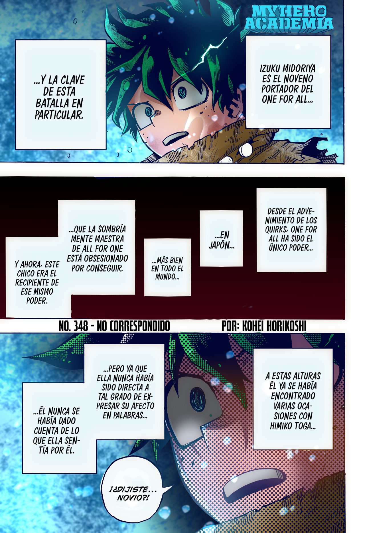 Read Boku no Hero Academia es Manga Online