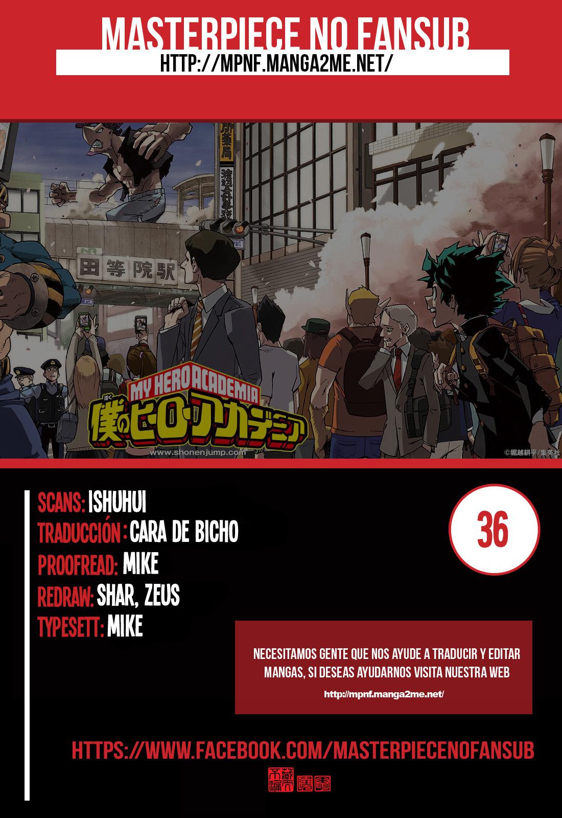Read Boku no Hero Academia es Manga Online