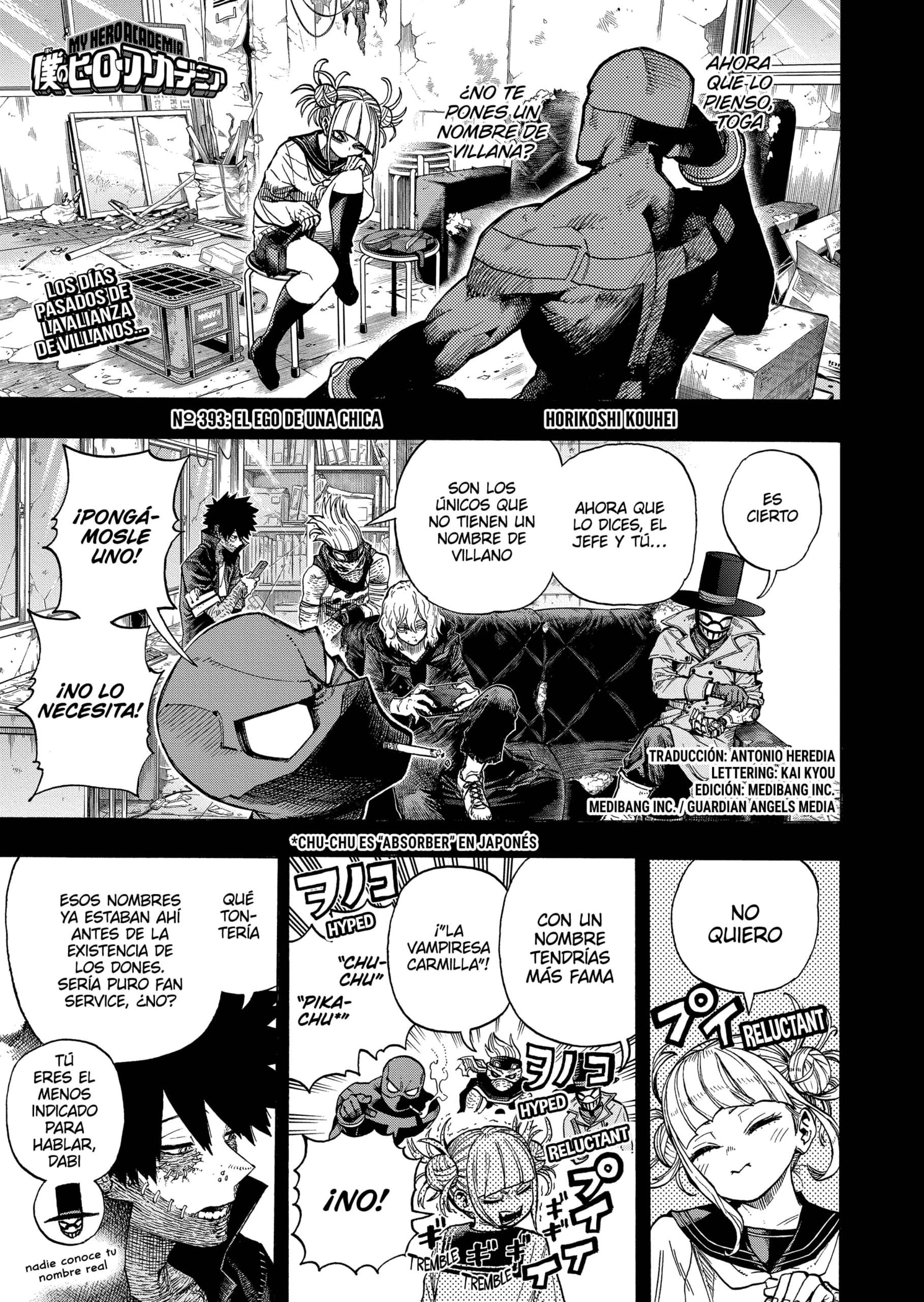 Read Boku no Hero Academia es Manga Online