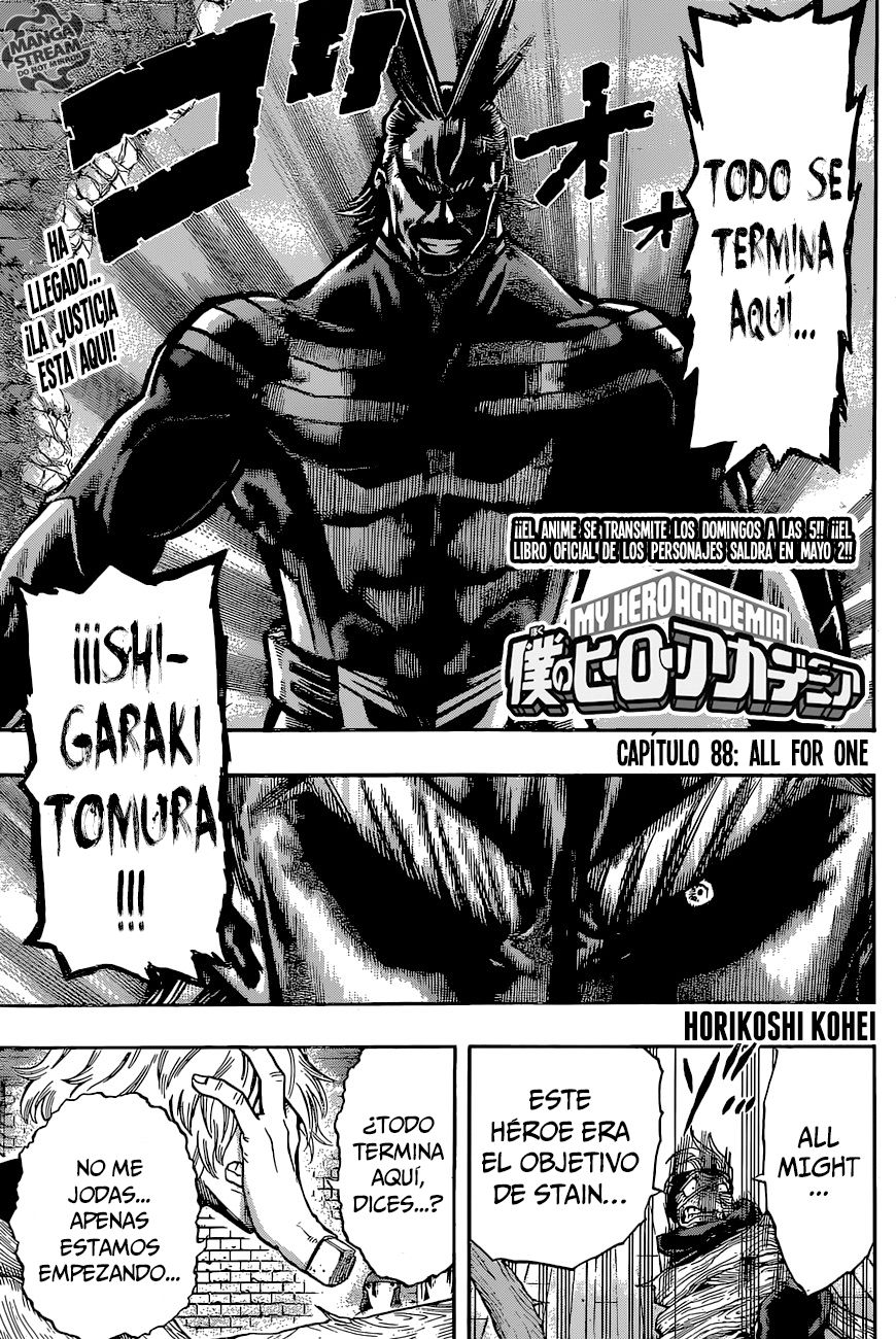 Read Boku no Hero Academia es Manga Online