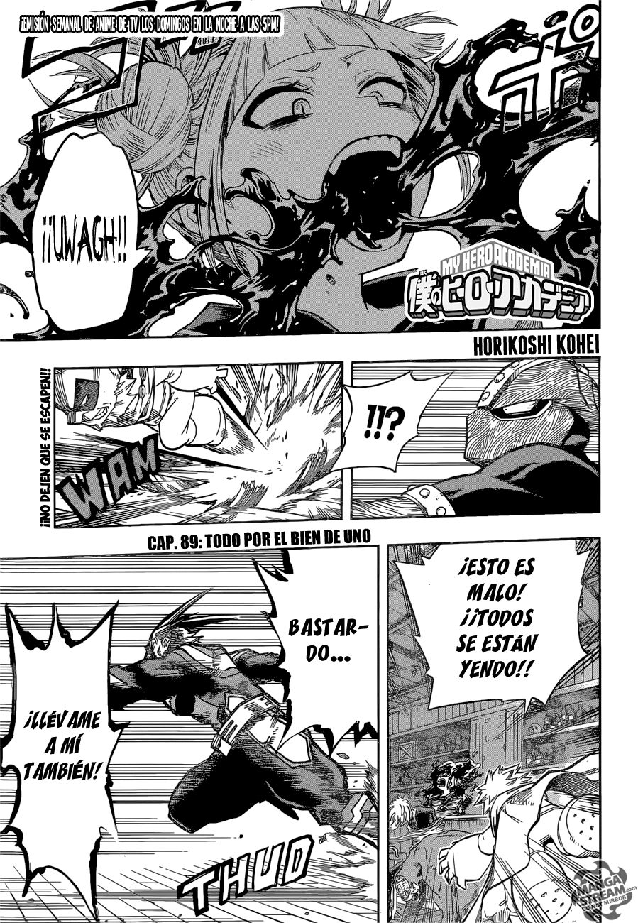 Read Boku no Hero Academia es Manga Online