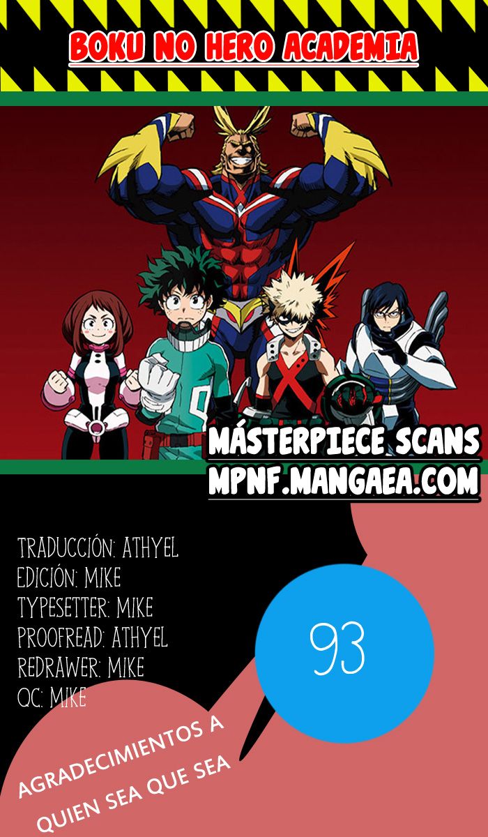 Read Boku no Hero Academia es Manga Online