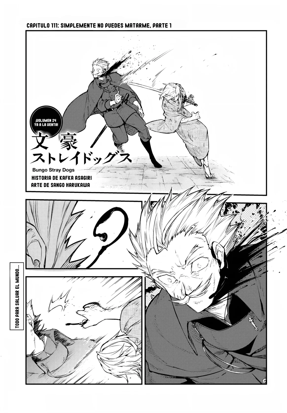 Read Bungou Stray Dogs es Manga Online