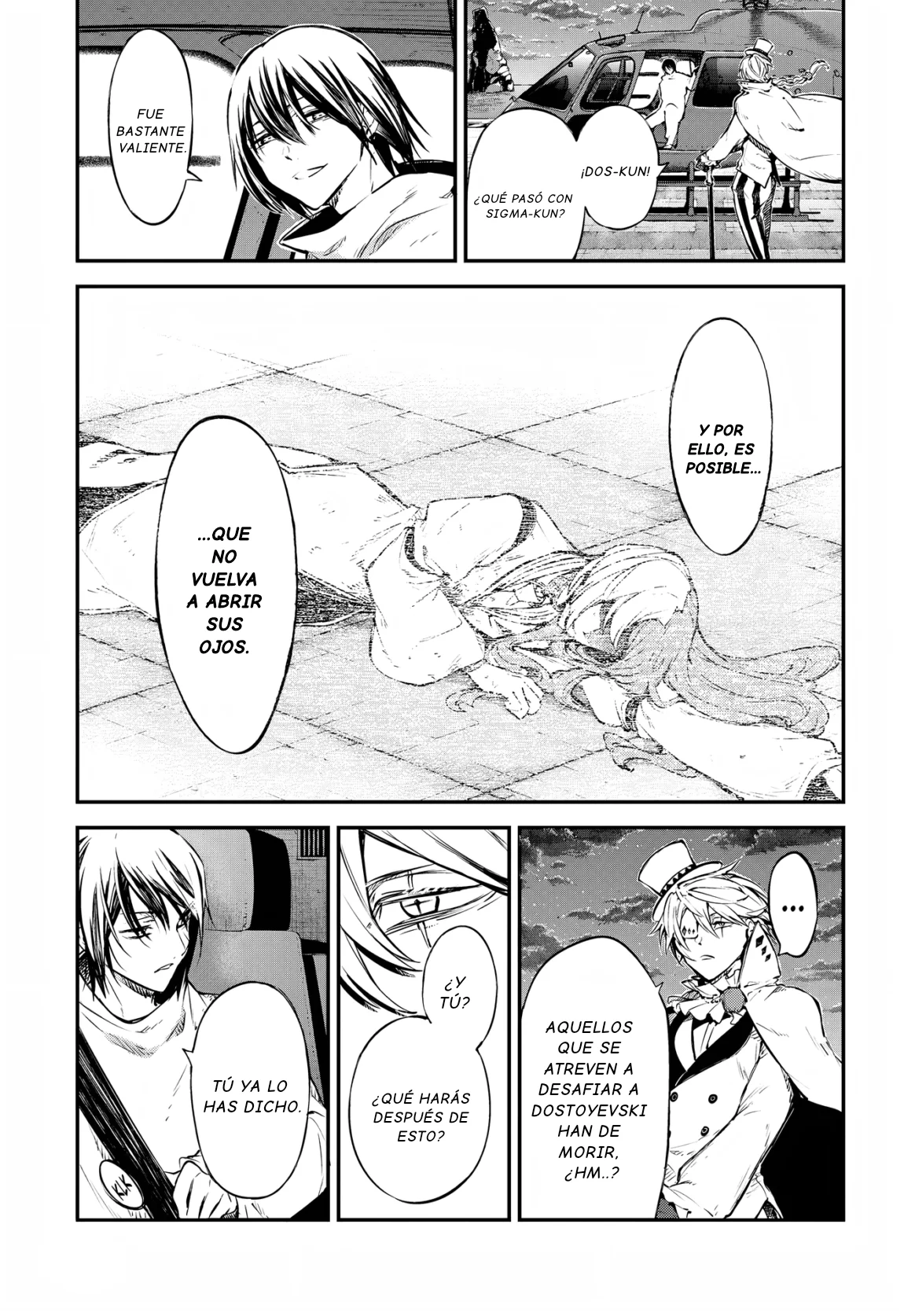 Read Bungou Stray Dogs es Manga Online