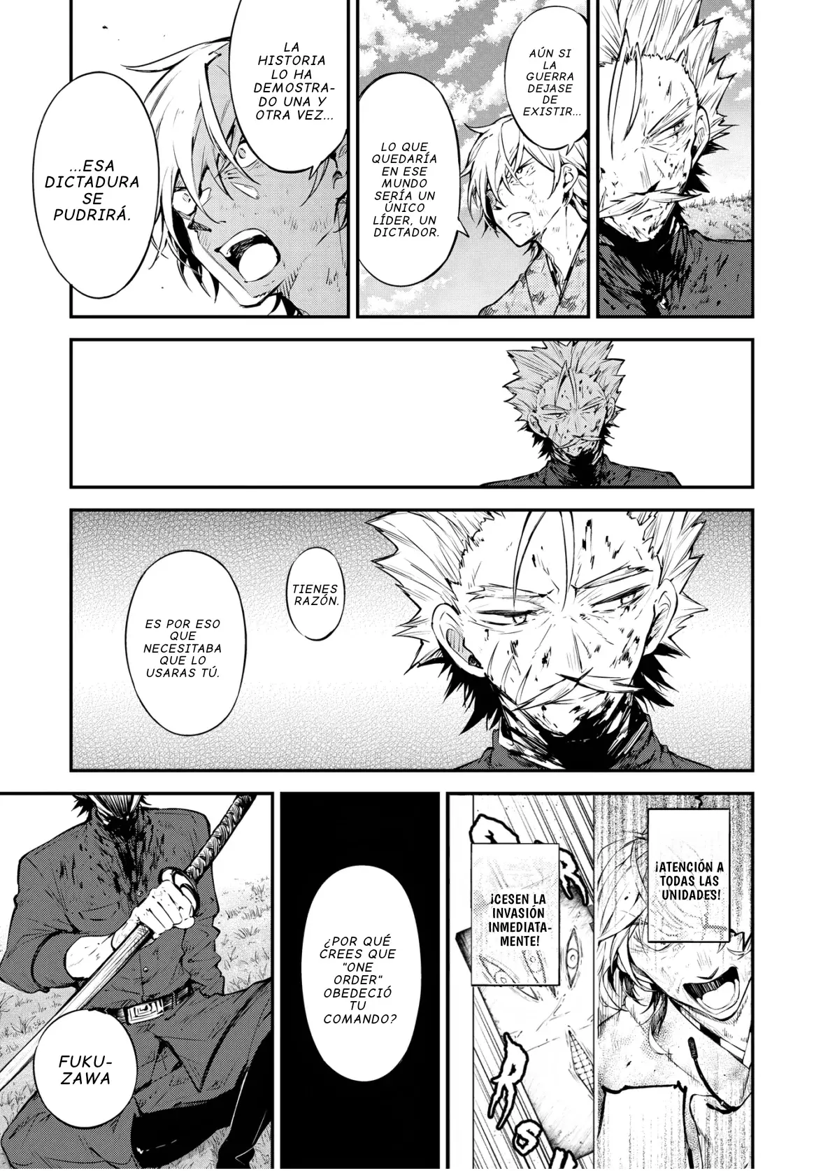Read Bungou Stray Dogs es Manga Online