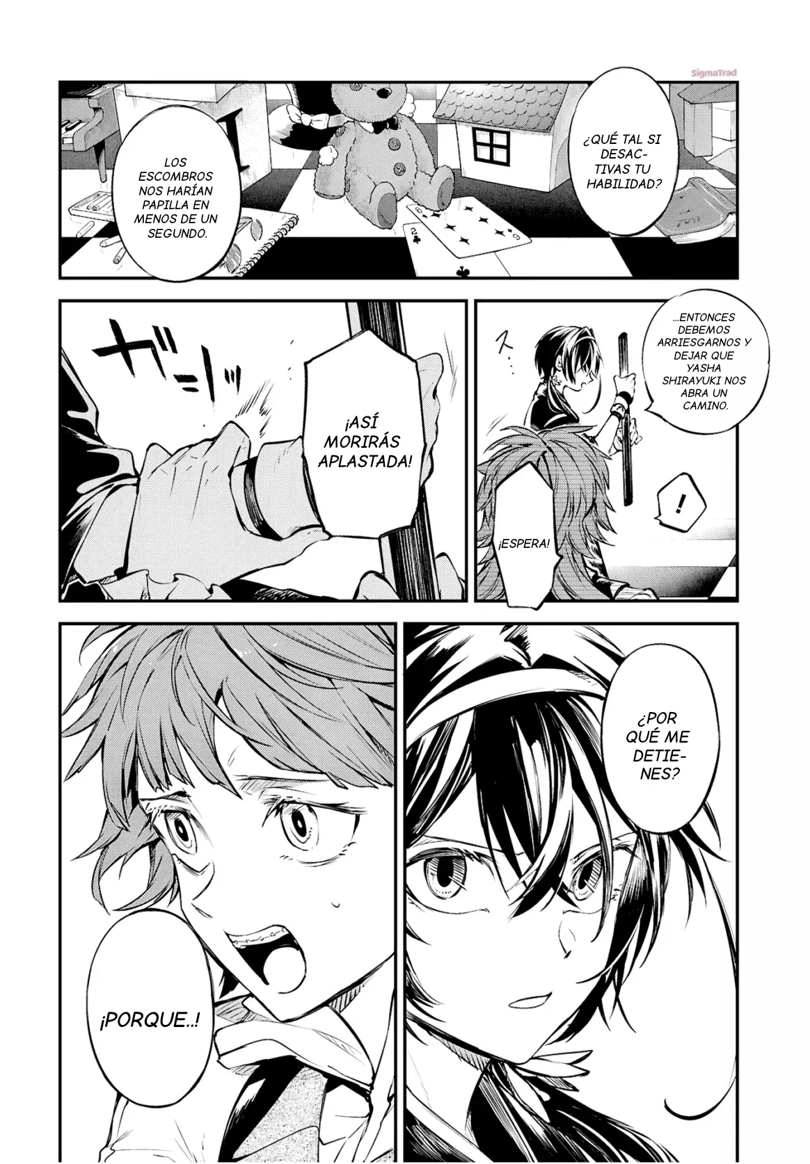 Read Bungou Stray Dogs es Manga Online
