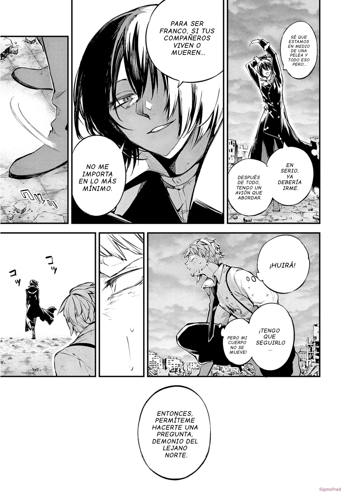 Read Bungou Stray Dogs es Manga Online